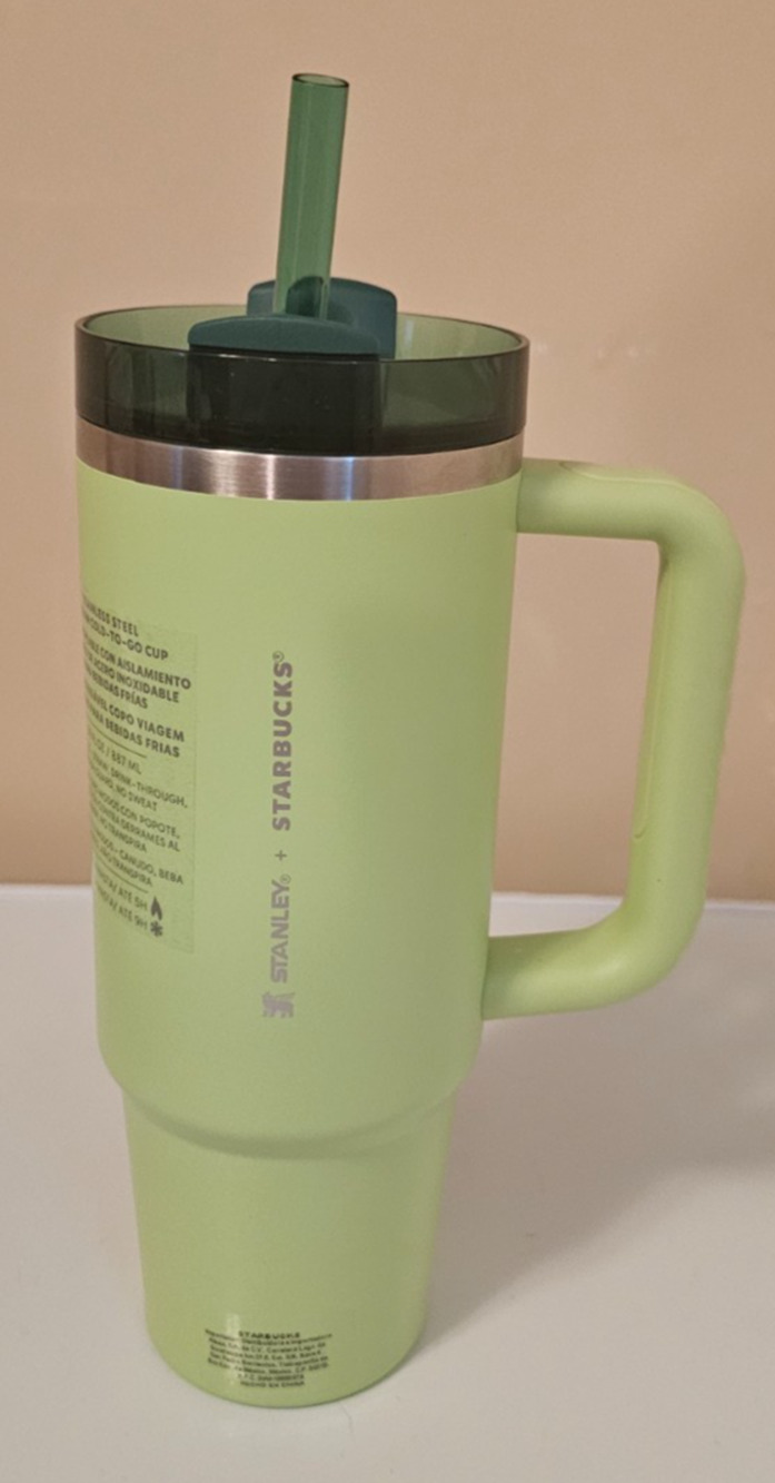 Stanley x Starbucks Mexico 2025 Pistachio Green 30oz Tumbler~NWT~US SELLER